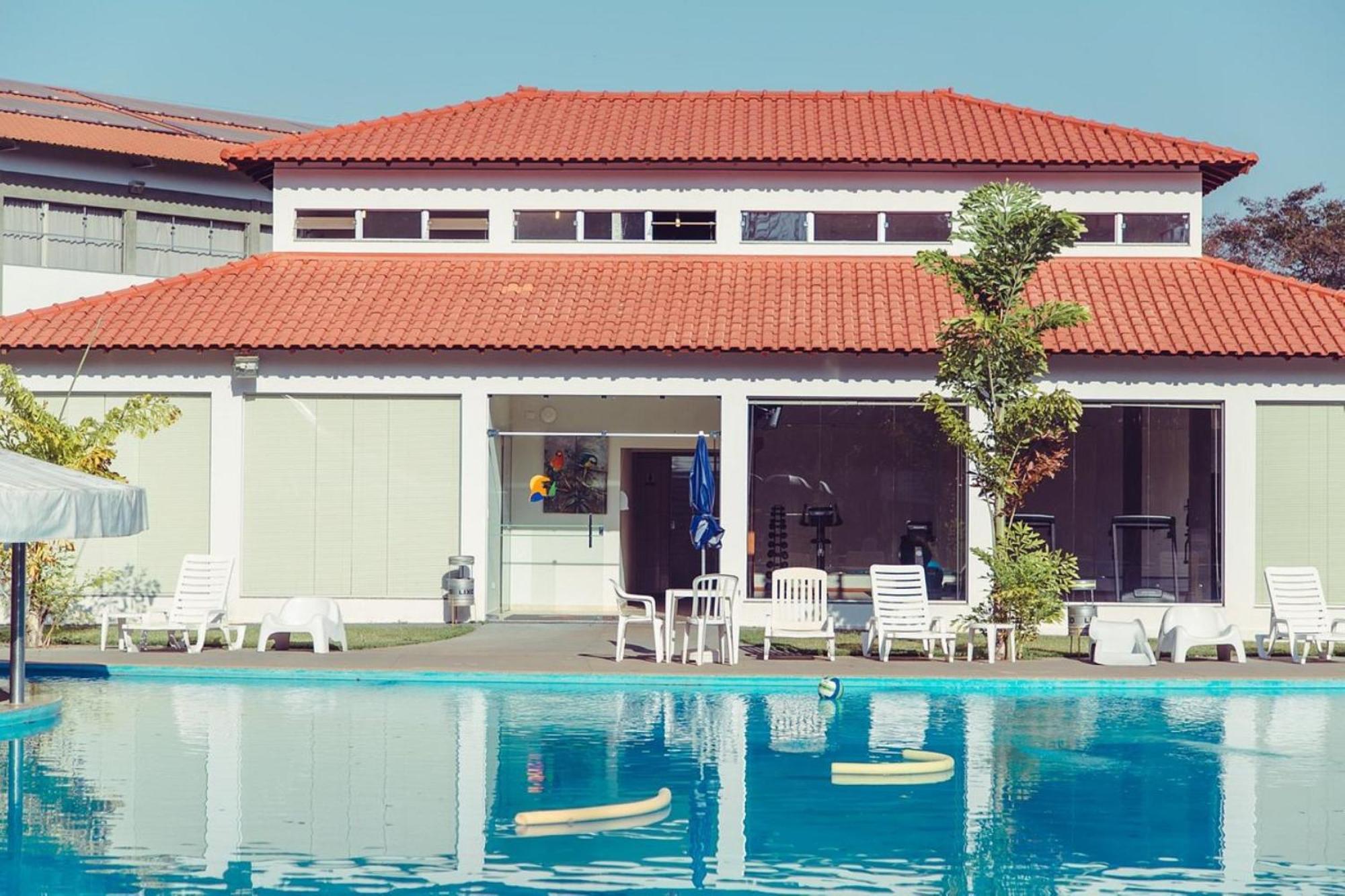 Hotel Agua Das Araras Paraguacu Paulista Exteriör bild